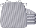 AAAAAcessories D-Shaped Chair Cushions, Featuring Ties and Removable, by AAAAAcessories