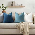 decorUhome Summer Couch Throw Pillow Covers 20x20 Set of 2, Decorative Soft - Image 3