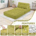 Folding Sofa Bed, Convertible Sleeper Chair - Image 6