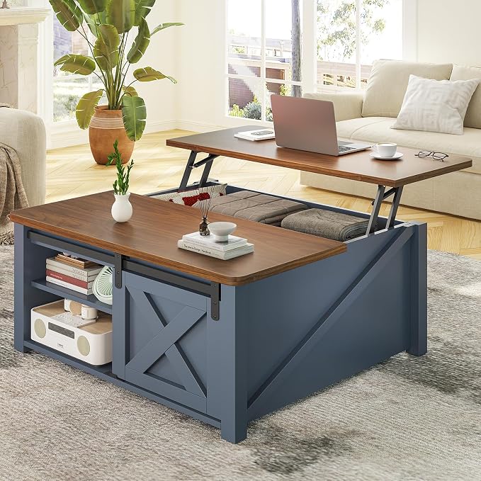 SEDETA 31.5" Lift Top Coffee Table - Image 9