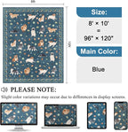 DUKINO 8x10 Area Rug, Washable Dog Rugs - Image 2