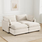 78'' Modular Sectional Cloud Couch - Image 9