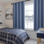 Blackout Curtains for Bedroom, 52 x 54 Inch, 2 Panels | Thermal Insulated & - Image 6