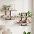 Creso hom Floating Shelves, Hanging Bathroom Shelves 2-Tier, Wall Mounted by Cresohom
