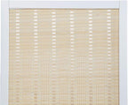 Roundhill Furniture Inkwell 4-Panel Bamboo Room Divider, Folding Portable - Image 6