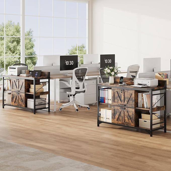 44" File Cabinet, Lateral Filing Cabinet - Image 9