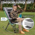 FUNDANGO Oversized Rocking Camping Chair - Image 4