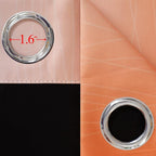 Ombre Orange and Blue Blackout Curtains 42Wx84L Inch Long | Gradient Curtains - Image 7
