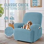TAOCOCO Oversized Recliner Chair Covers, 1 Seater Streach Recliner Covers Soft - Image 2