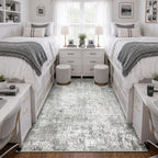 RELEANY Washable 4'x6' Abstract Area Rug by RELEANY