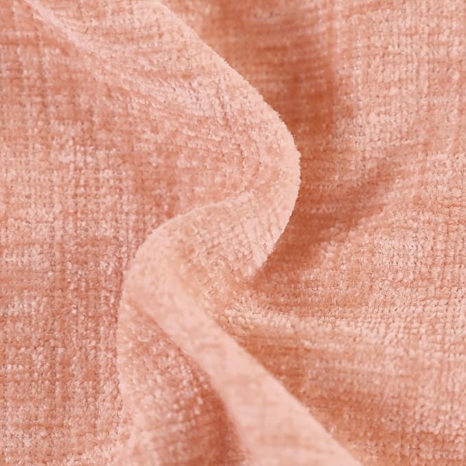CaliTime Decorative Couch Throw Pillow Covers 26 X 26 Inches Dusty Pink | Pack - Image 2