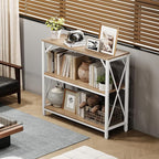 Homeiju Console Table 31.5" Width, 3-Tier Entryway Table - Image 6