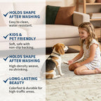 GarveeHome Vintage Beige Non-Slip Washable 2x6 Kitchen Runner Hallway Rug - Image 6