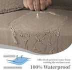 100% Waterproof Sectional Recliner Couch Covers - Image 4