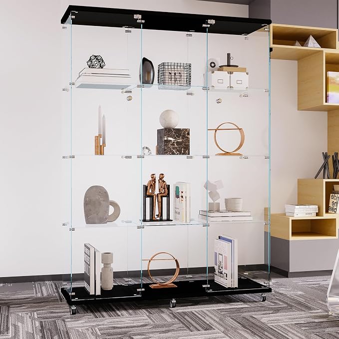 LFT HUIMEI2Y Glass Display Cabinet 12 Shelves - Image 3