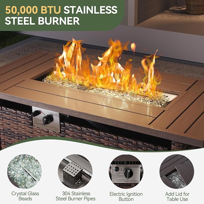 Aoxun Outdoor Patio Furniture Set - Image 3