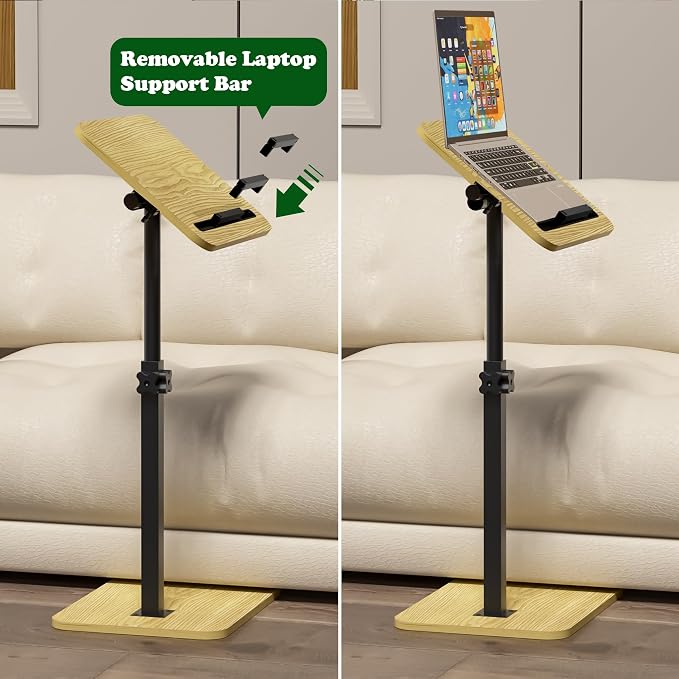360° Swivel Sofa Side Table for Couch - Image 5