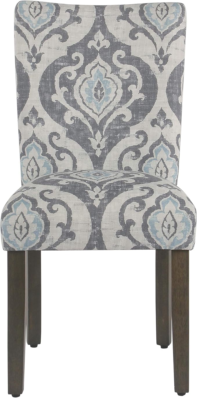 HomePop Parsons Classic Upholstered Accent Dining Chair, Suri Blue - Image 9