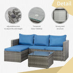 JAMFLY 3-Piece Outdoor Sectional Sofa Set - Image 5