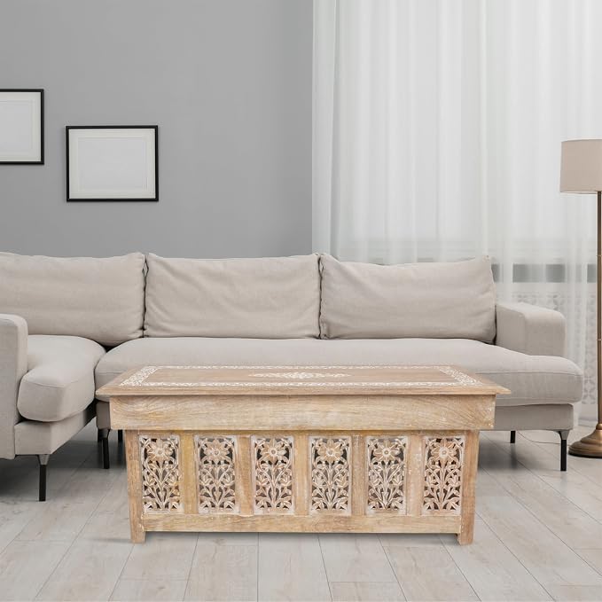 Lightnpro Handmade Wooden Coffee Table - Image 2
