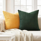 Topfinel Green Rust Throw Pillow Covers 18x18 Inch Set of 4 Mordern Nordic Boho - Image 6