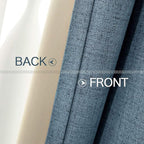 MIULEE 100% Blackout Linen Curtains - Image 6