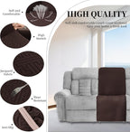 100% Waterproof Sectional Recliner Couch Covers - Image 5