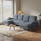 DUMOS Sectional Couches for Living Room, U Shaped Couch - Image 8