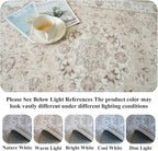 Washable Hallway 3x4 Floor Mats: Farmhouse Non-Slip Kitchen Sink Area Rug - Image 9