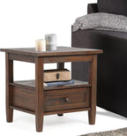 SIMPLIHOME Warm Shaker End Table - Image 11
