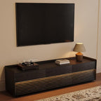 POVISON Fully-Assembled Mid Century Modern TV Stand, 70.87" Entertainment Center by POVISON