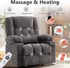 Swivel Rocker Recliner Chair - Image 4
