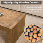 Reclaimed Solid Wood Coffee Table - Image 3