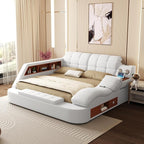 King Size Smart Multifunctional Bed Frame, Platform Bed by AFARTISANFURNITURE
