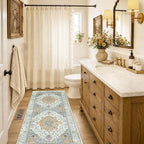 RELEANY Washable Area Rug, Runner 2'x6', Water Repellent, Pet Friendly - Image 3
