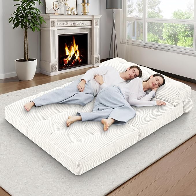 Folding Sofa Bed, Convertible Sleeper Chair - Image 5