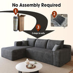AUGOP 96" Sectional Couches for Living Room Modern Modular Sofa - Image 6