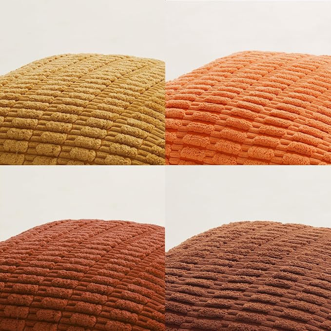 Fancy Homi 4 Packs Decorative Throw Pillow Covers - Image 5