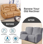 Genina Recliner Loveseat Cover Stretch Couch Covers Sofa slipcover - Image 5