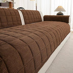 Velvet Couch Covers for Sectional Sofa Washable, Non-Slip L Shaped Sectional - Image 8
