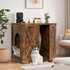 Heybly Litter Box Enclosure, Large Robot Cabinet - Image 9