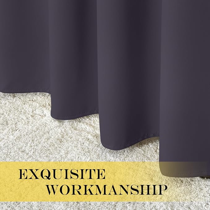NICETOWN Blackout Short Curtain 63 inches Long - Image 6