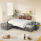 Modular Sectional Sleeper Sofa - Image 2