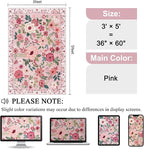 DUKINO 3x5 Area Rug, Floral Washable Rug - Image 2