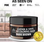 FORTIVO Leather Recoloring Balm, Color Restorer, Scratch Remover, Couch Paint - Image 7
