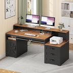 TVU Farmhouse Computer Desk - Image 8