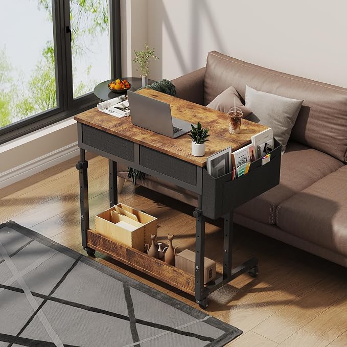 Small Portable Standing Rolling Desk - Image 4