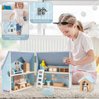 WOODMAM Foldable Wooden Dollhouse - Image 6
