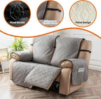 Genina Loveseat Recliner Cover Non-Slip, Sofa Cover - Image 7