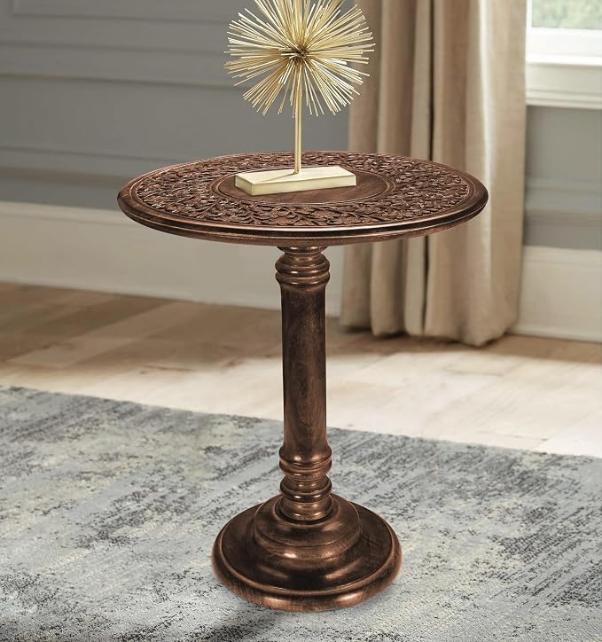 Wooden End Table for Living Room - Image 7
